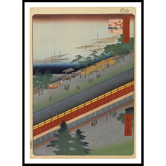 Ando Hiroshige Art A068, A New Print Of an Ando Hiroshige Painting