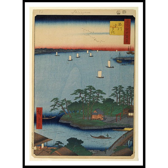 Ando Hiroshige Art A082, A New Print Of an Ando Hiroshige Painting