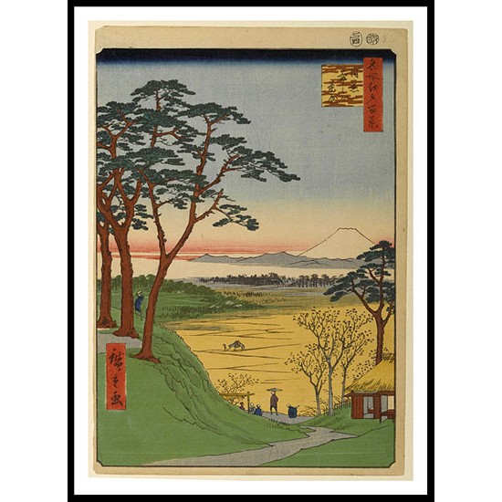 Ando Hiroshige Art A083, A New Print Of an Ando Hiroshige Painting