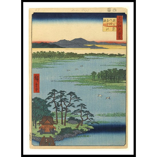 Ando Hiroshige Art A086, A New Print Of an Ando Hiroshige Painting