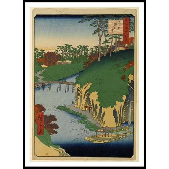 Ando Hiroshige Art A087, A New Print Of an Ando Hiroshige Painting