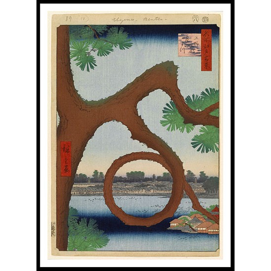 Ando Hiroshige Art A088, A New Print Of an Ando Hiroshige Painting