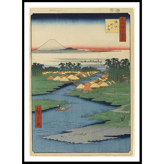 Ando Hiroshige Art A095, A New Print Of an Ando Hiroshige Painting