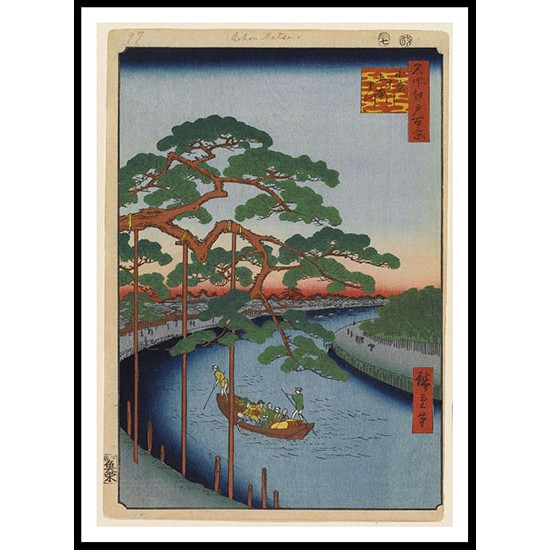 Ando Hiroshige Art A096, A New Print Of an Ando Hiroshige Painting