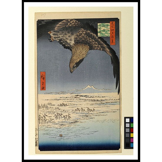 Ando Hiroshige Art A104, A New Print Of an Ando Hiroshige Painting