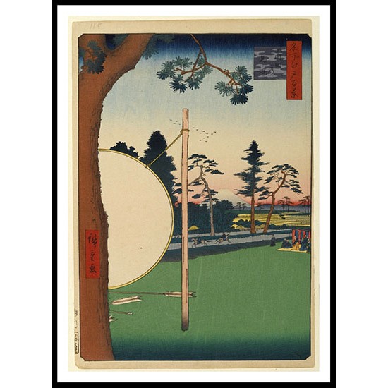 Ando Hiroshige Art A112, A New Print Of an Ando Hiroshige Painting