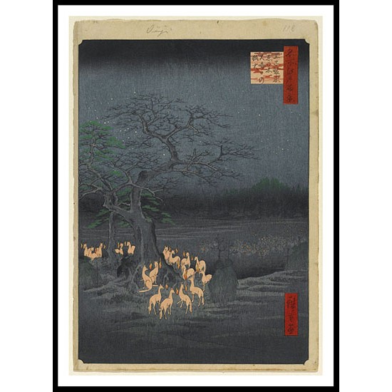 Ando Hiroshige Art A115, A New Print Of an Ando Hiroshige Painting