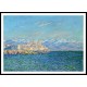 Antibes Afternoon Effect 1888, A New Print Of a Painting By Adolphe Monet