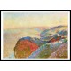 At Val Saint Nicolas near Dieppe Morning 1897, A New Print Of a Painting By Adolphe Monet