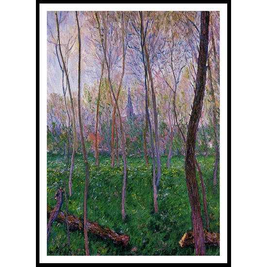 Bennecourt 1887, A New Print Of a Painting By Adolphe Monet