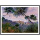 Bordighera Italy 1884, A New Print Of a Painting By Adolphe Monet