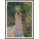 Camille with Green Parasol 1876, A New Print Of a Painting By Adolphe Monet