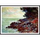 Cap Martin 3 1884, A New Print Of a Painting By Adolphe Monet