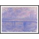 Charing Cross Bridge 09 1899 01, A New Print Of a Painting By Adolphe Monet Charing Cross Bridge 09 1899 01, A New Print Of a Painting By Adolphe Monet