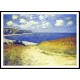 Chemin de Traverse pres de Pourville 1882, A New Print Of a Painting By Adolphe Monet