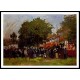 Festival at Argenteuil 1872, A New Print Of a Painting By Adolphe Monet