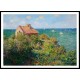 Fishermans Cottage at Varengeville 1882, A New Print Of a Painting By Adolphe Monet