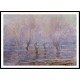 Flood at Giverny 1896 97, A New Print Of a Painting By Adolphe Monet