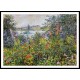 Flowers at Vetheuil 1881, A New Print Of a Painting By Adolphe Monet