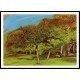 Fruit Trees, A New Print Of a Painting By Adolphe Monet