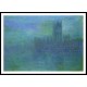 Houses of Parlilament Fog Effect 1903, A New Print Of a Painting By Adolphe Monet