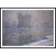 Ice Floes Misty Morning 1894, A New Print Of a Painting By Adolphe Monet