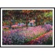 Irises in Monets Garden 01 1900, A New Print Of a Painting By Adolphe Monet