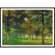 LAllee du Champ de Foire a Argenteuil 1874, A New Print Of a Painting By Adolphe Monet