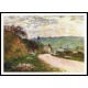 La Route a Vetheuil 1878, A New Print Of a Painting By Adolphe Monet