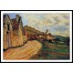 Les Roches at Falaise near Giverny 1885, A New Print Of a Painting By Adolphe Monet