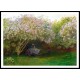 Lilacs Grey Weather 1872, A New Print Of a Painting By Adolphe Monet