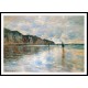 Low Tide at Pourville 1882, A New Print Of a Painting By Adolphe Monet