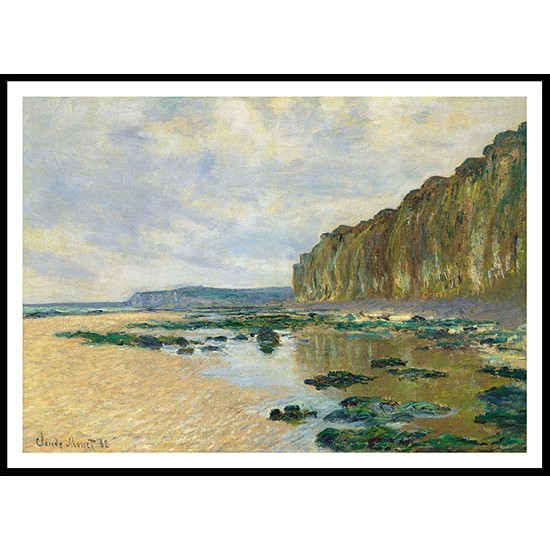 Low Tide at Varengeville 1882, A New Print Of a Painting By Adolphe Monet