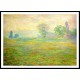 Meadows at Giverny 1888, A New Print Of a Painting By Adolphe Monet