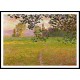 Morning Landscape Giverny 1888, A New Print Of a Painting By Adolphe Monet