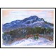 Mount Kolsaas 1895, A New Print Of a Painting By Adolphe Monet