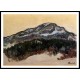 Mount Kolsaas Norway 1895, A New Print Of a Painting By Adolphe Monet