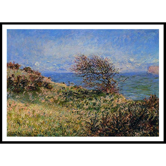 On the Cliff at Fecamp 1881, A New Print Of a Painting By Adolphe Monet