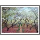 Orchard in Bloom 1879, A New Print Of a Painting By Adolphe Monet