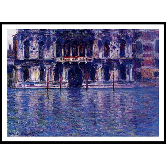 Palazzo Contarini 1908, A New Print Of a Painting By Adolphe Monet