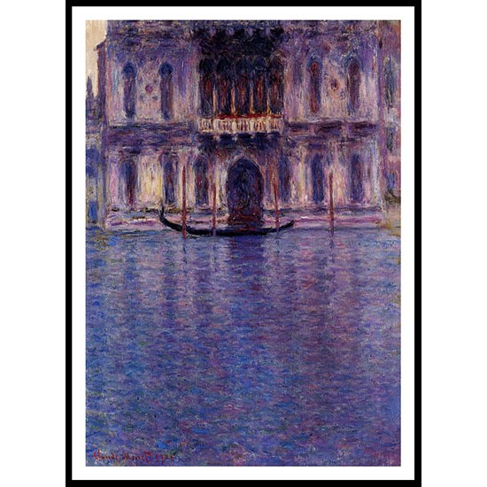 Palazzo Contarini 2 1908, A New Print Of a Painting By Adolphe Monet