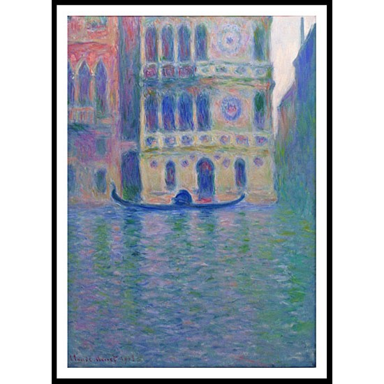 Palazzo Dario 4 1908, A New Print Of a Painting By Adolphe Monet