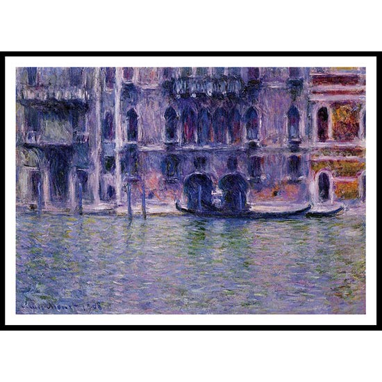 Palazzo da Mulla 1908, A New Print Of a Painting By Adolphe Monet