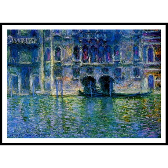 Palazzo da Mulla 2 1908, A New Print Of a Painting By Adolphe Monet