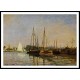 Pleasure Boats 1872, A New Print Of a Painting By Adolphe Monet