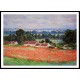 Poppy Field at Giverny 1885, A New Print Of a Painting By Adolphe Monet