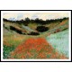 Poppy Field in a Hollow near Giverny 1885, A New Print Of a Painting By Adolphe Monet