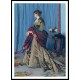 Portrait of Madame Gaudibert 1868, A New Print Of a Painting By Adolphe Monet