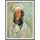 Portrait of Pere Paul 1882, A New Print Of a Painting By Adolphe Monet