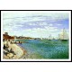 Regatta at Sainte Adresse 1867, A New Print Of a Painting By Adolphe Monet